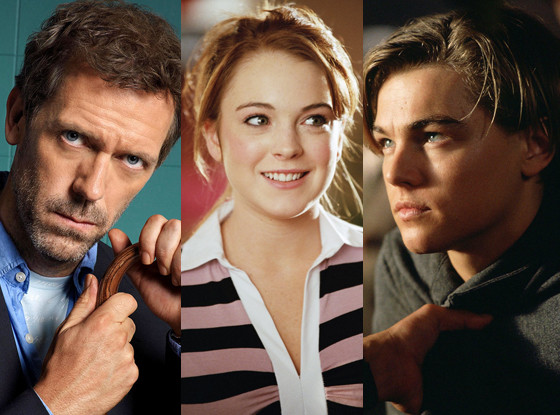 Hugh Laurie, Lindsay Lohan, Leonardo DiCaprio Hugh Laurie, Lindsay Lohan, Leonardo DiCaprio